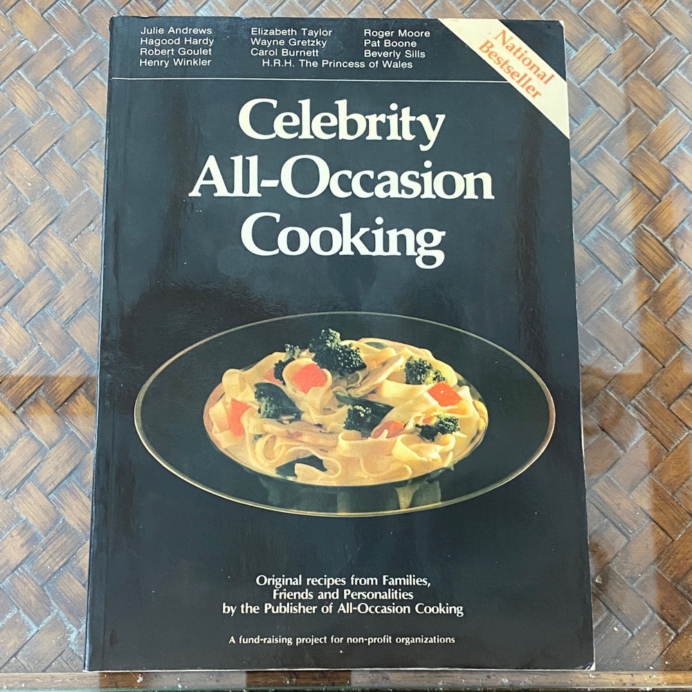 Celebrity All-Occasion Cookbook — fair condition